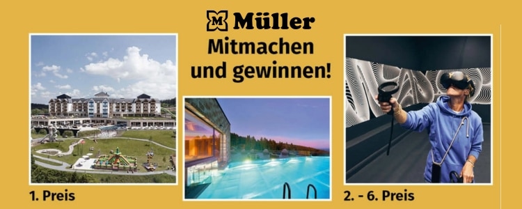 Müller Gewinnspiel Lifestyle Juli 2024