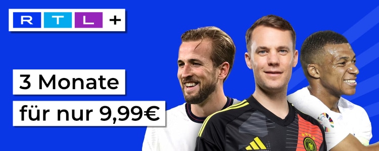 RTL+ Angebot: 3 Monate für nur 9,99€ 