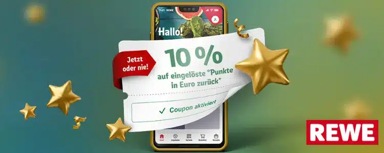 10% Rabatt-Coupon bei REWE für Payback-Einlösung