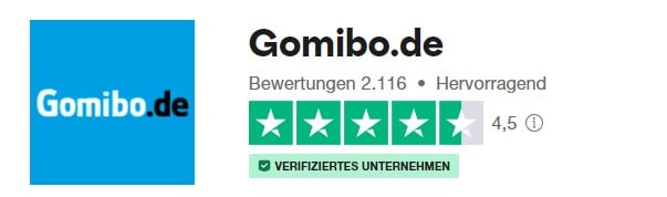 Gomibo bei Trustpilot