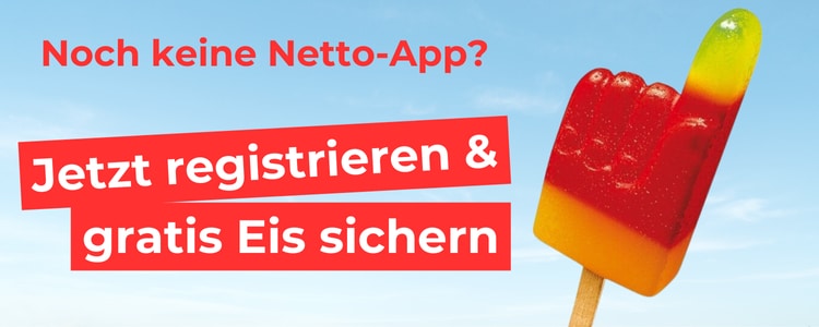 Gratis Flutschfinger mit Netto-App