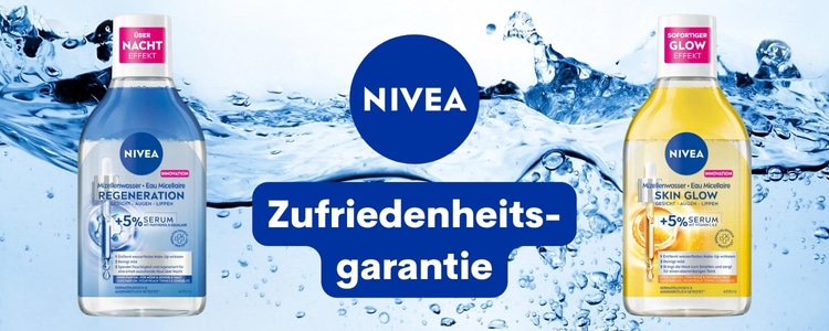 NIVEA Mizellenwasser Zufriedenheitsgarantie