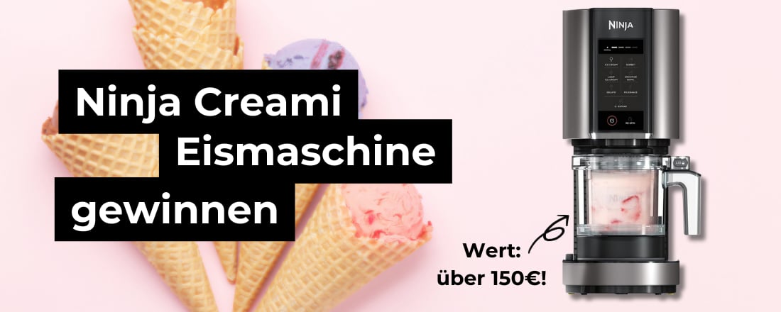 Eismaschine Ninja Creami gewinnen