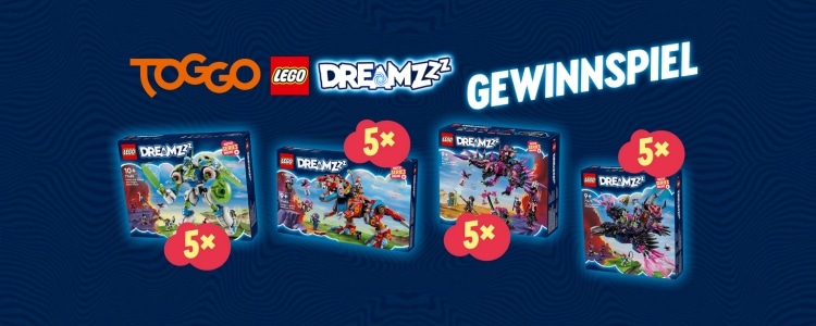 TOGGO Gewinnspiel LEGO® DREAMZzz™