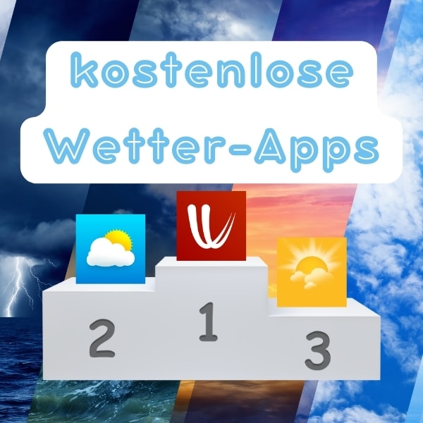 kostenlose Wetter-Apps Ranking