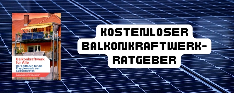 kostenloser Balkonkraftwerk-Ratgeber