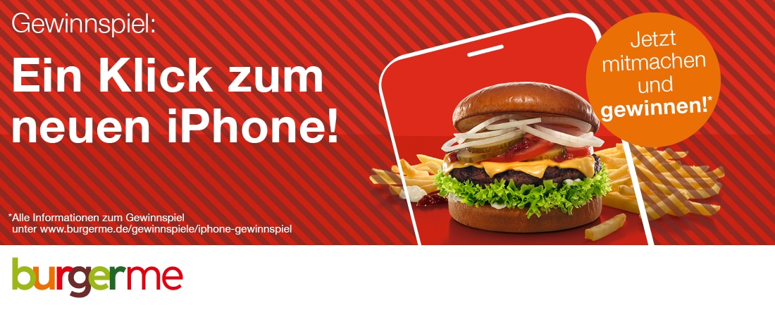 burgerme Gewinnspiel APPLE iPhone 16 Pro