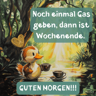 Guten morgen Donnerstag; Entlein