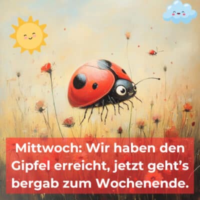 Guten morgen am mittwoch