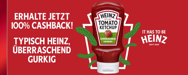 HEINZ Tomaten-Ketchup gratis testen