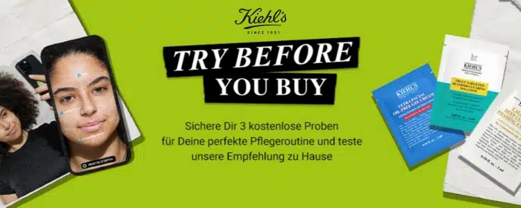 Kiehl‘s gratis testen 3 Proben