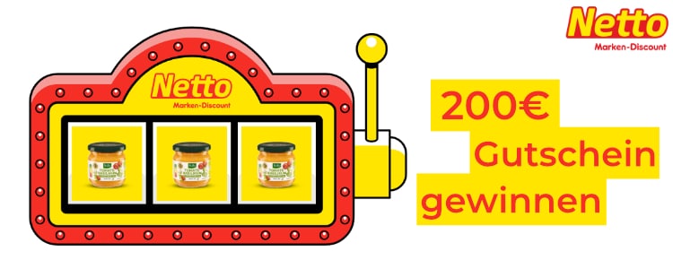 200€ NEtto-Gutschein gewinnen