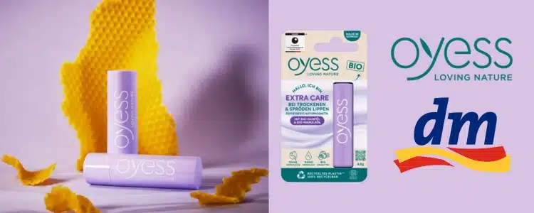 OYESS Extra Care Lippenpflege gratis testen