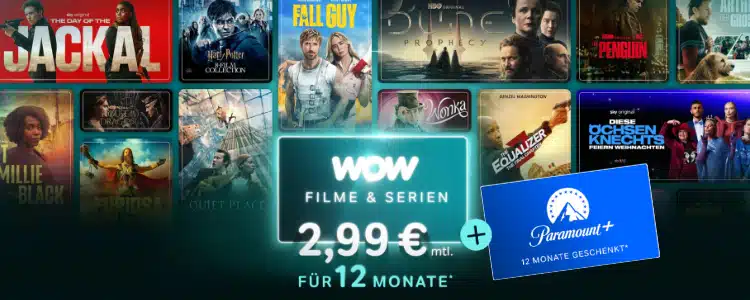 Paramount+ 1 Jahr kostenlos