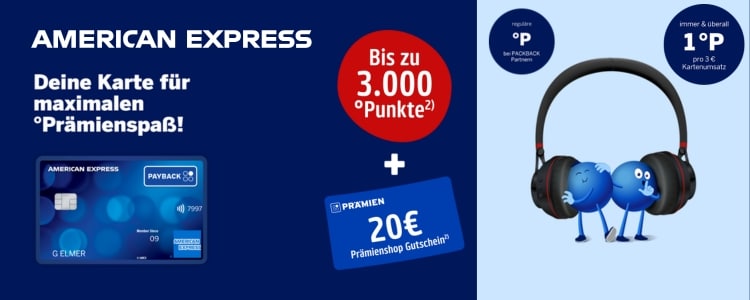 Payback Amex + Prämiengutschein