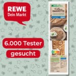 REWE Produkttest; Tester für Vollkorn-Baguette werden