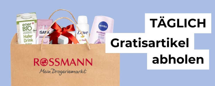 Täglich Gratisartikel bei Rossmann