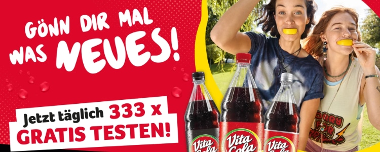 Vita Cola gratis testen