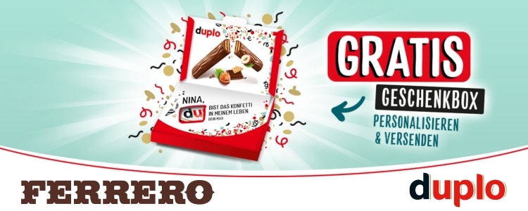 duplo Geschenkbox gratis