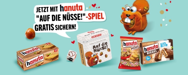 hanuta Aktion Auf die Nüsse