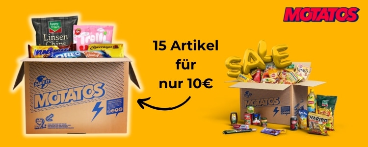 motatos Snack-Box für 10€