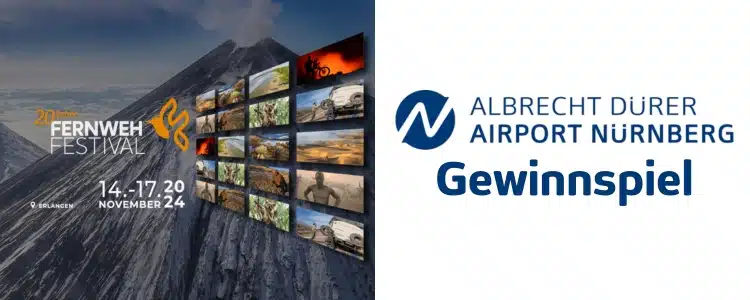 Airport Nürnberg Gewinnspiel Fernweh Festival 2024