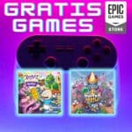 Epic Free Games: Adventures in Gameland und SUPER CRAZY RHYTHM CASTLE