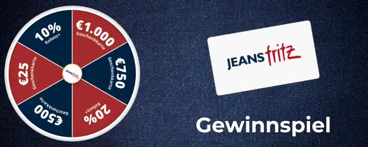 Jeans Fritz Gewinnspiel Glücksrad