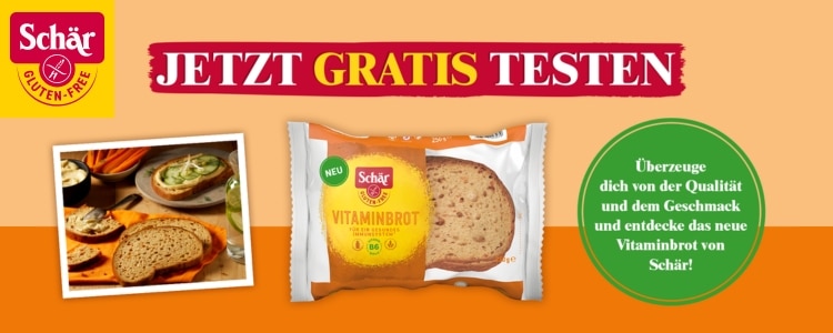 Schär Vitaminbrot gratis testen