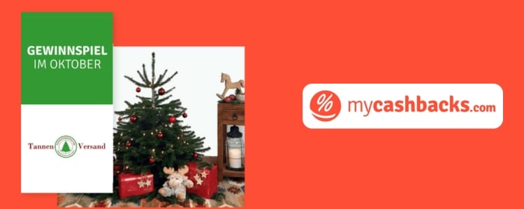 mycashbacks.com verlost Tannenbaum von Tannen Versand