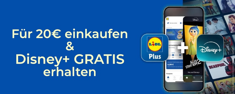 Lidl Plus; Disney+ 