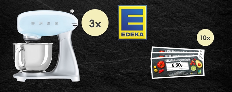 EDEKA Gewinnspiel: SMEG Küchenmaschine