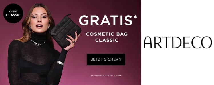 Gratis Cosmetic Bag bei ARTDECO