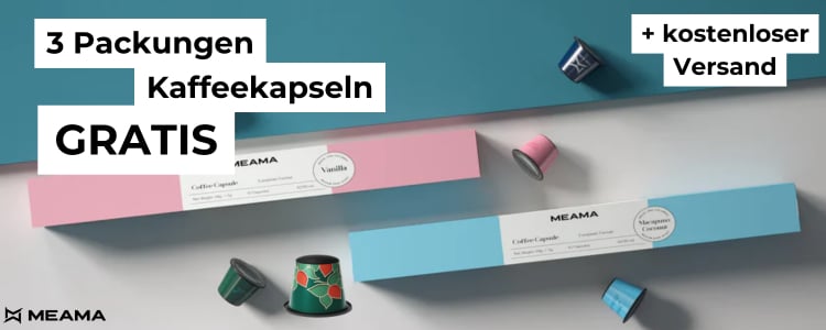 30 Kaffeekapseln bei Meama