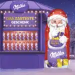 Kostenlosen Milka Weihnachtsmann verschenken