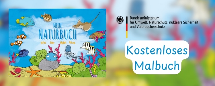 Kostenloses Malbuch Mein Naturbuch