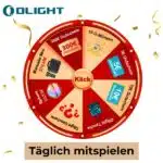 Olight Glücksrad