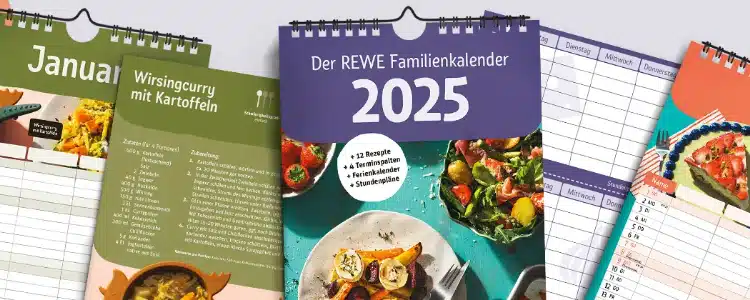 Familienkalender von REWE