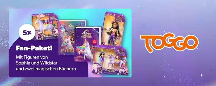 TOGGO Gewinnspiel Unicorn Academy Fan-Paket