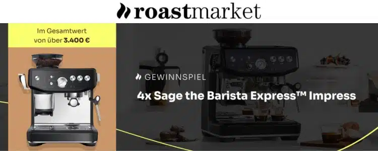 roastmarket verlost die Sage the Barista Express Impress