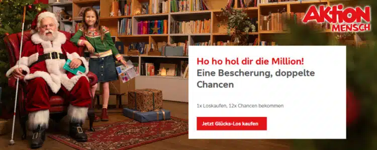 Aktion Mensch Gratislos zu Weihnachten