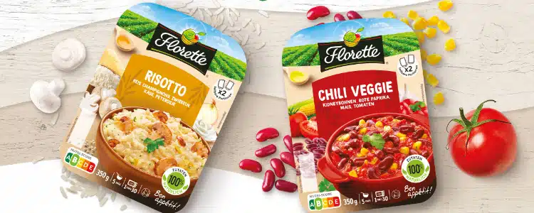 Florette Ready-to-Heat-Gerichte