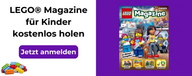 Gratis LEGO Magazin bestellen