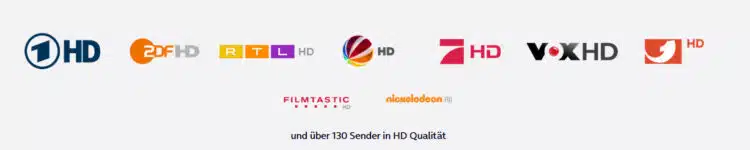 Sender bei o2 TV 