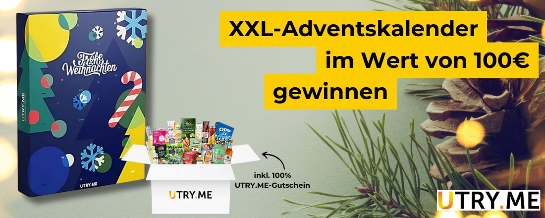 UTRY.ME Adventskalender gewinnen