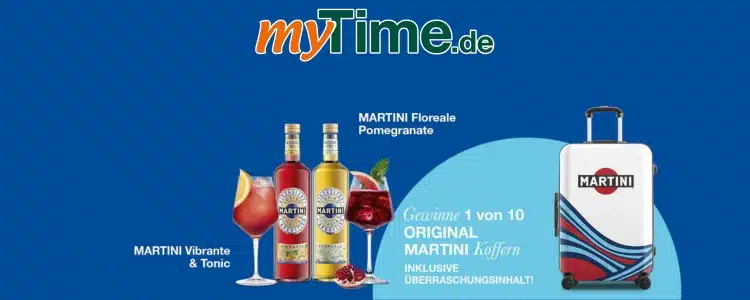 myTime Gewinnspiel: Martini Koffer gewinnen