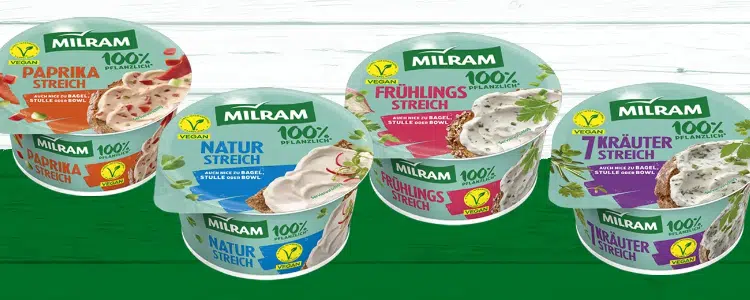 Veganer Aufstrich von Milram in vier Sorten