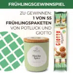 Gewinnspiel von Giotto; Matcha-Gewürz in einer Dose